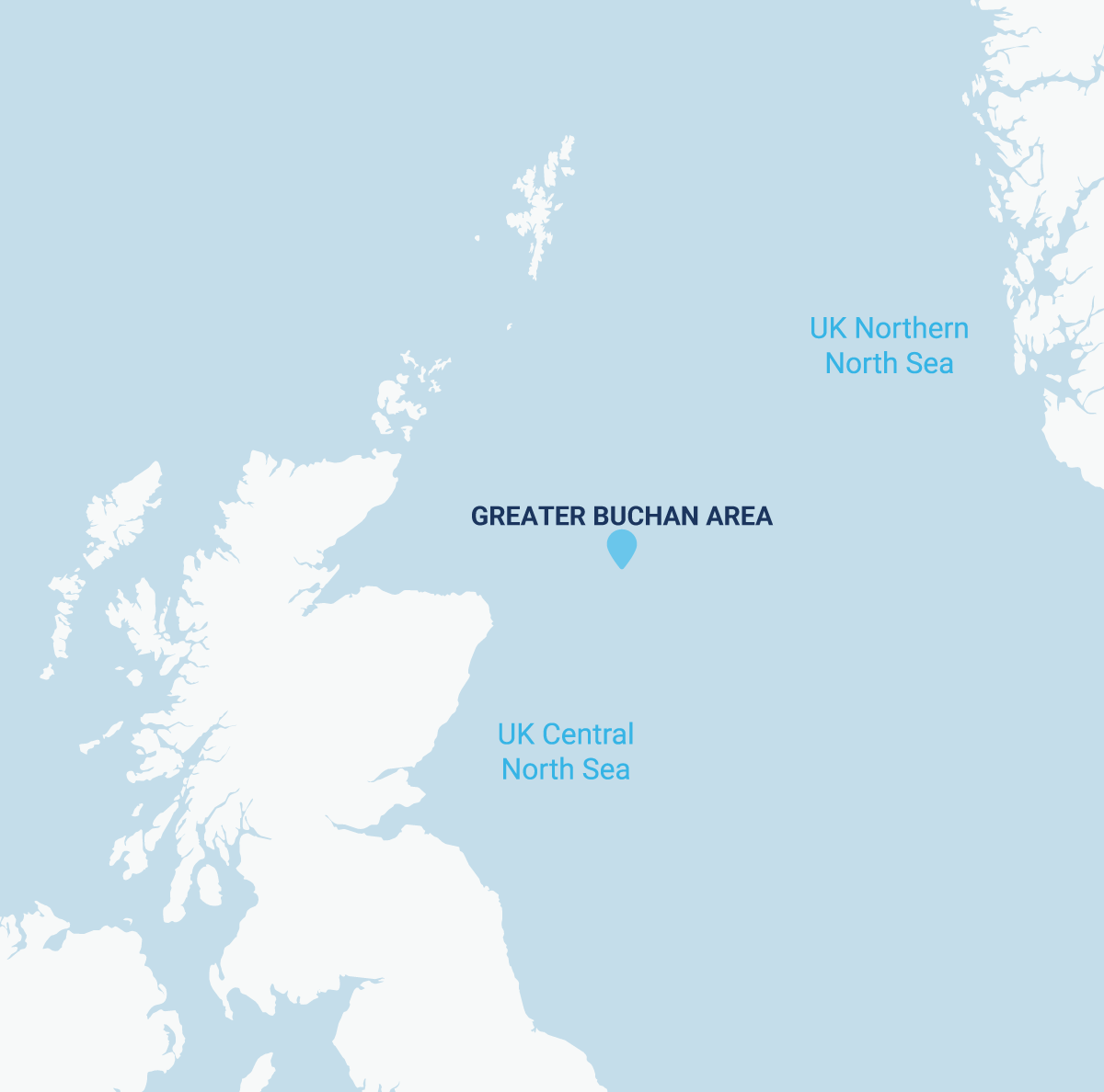 Greater Buchan Area Locator Map
